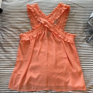 JCrew Blouse, Size 4 in lovely peach color 🍑